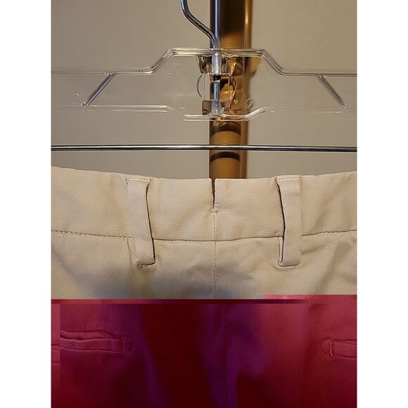 Peter Millar Pants Mens 34 X 34 Khaki Chino Straight Preppy Golf Business - Picture 5 of 13